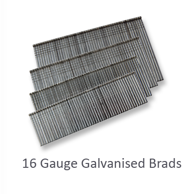 16 Gauge Galvanised Brads