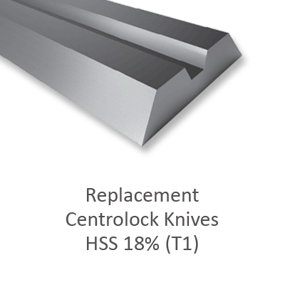 Centrolock Replacement Knives HSS 18% (T1)