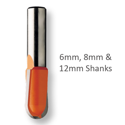 Fluting Router Bits with Metric Shanks