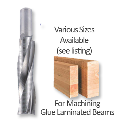 High Speed Steel Spirals for Glue-Laminated Beams