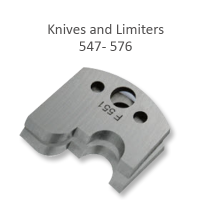 Knives and Limiters Numbers 547 to 576