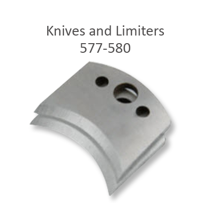 Knives and Limiters Numbers 577 to 580