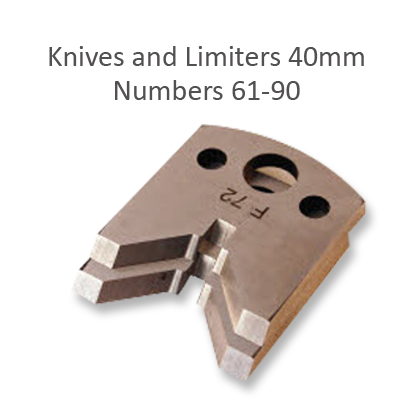 Knives and Limiters Numbers 61 to 90