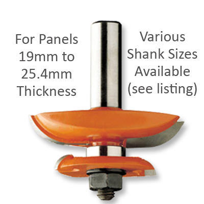 Router Bits for Panel Thickness from19 to 25.4mm