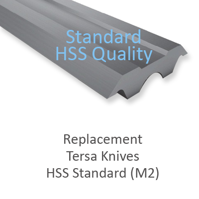 Tersa Replacement Knives HSS Standard (M2)