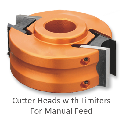 Universal Cutter Heads with Limiters