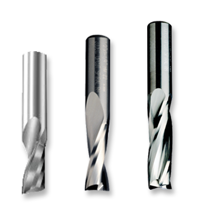 Upcutting Solid Carbide Spirals for Wood & Plastics