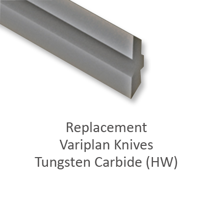 Variplan Replacement Knives Tungsten Carbide (HW)