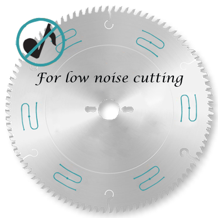 LowNoise Chrome Panel Saw Blade 250mm Diameter 281.680.10M