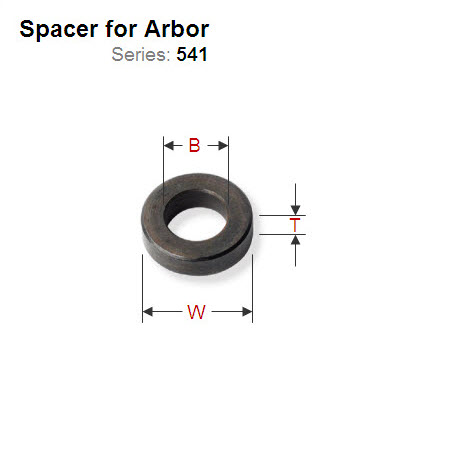 4mm Spacer for Arbor 541.501.00