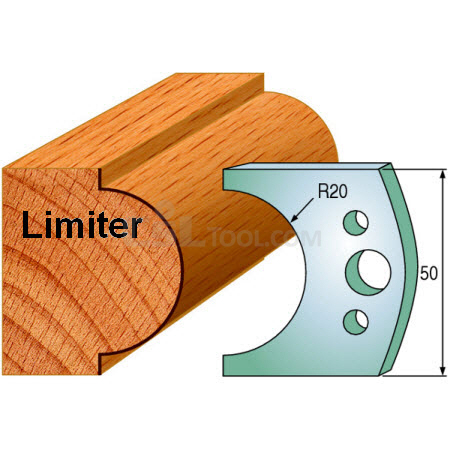 Pair of Universal Profile Limiters 50 x 4mm 691.562