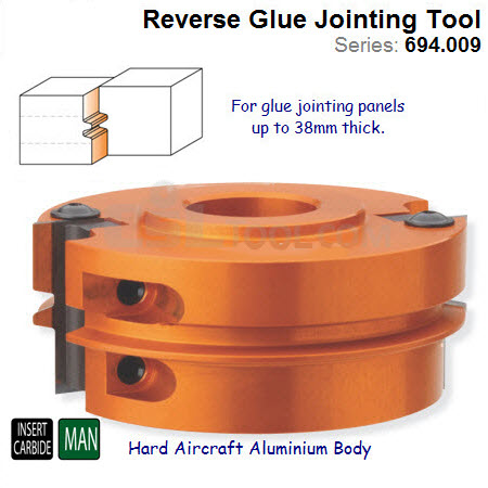 Reverse Glue Joint Cutter Head 694.009.40
