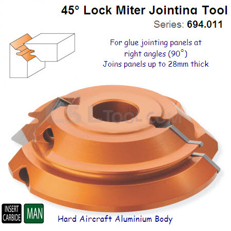 45 Degree Lock Miter Cutter Head 694.011.35