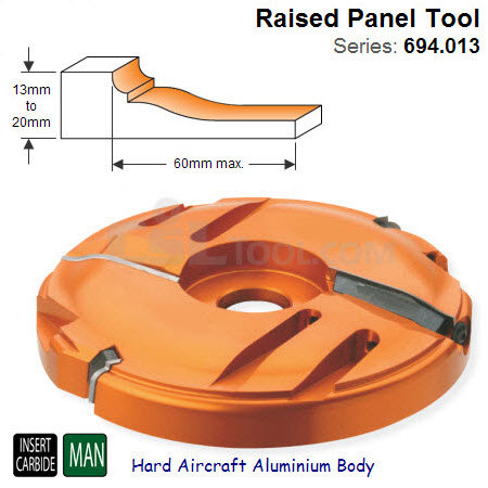 Raised Panel Cutter Head 694.013.35