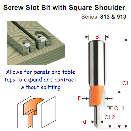 Premium Quality Screw Slot Bit 813.601.11