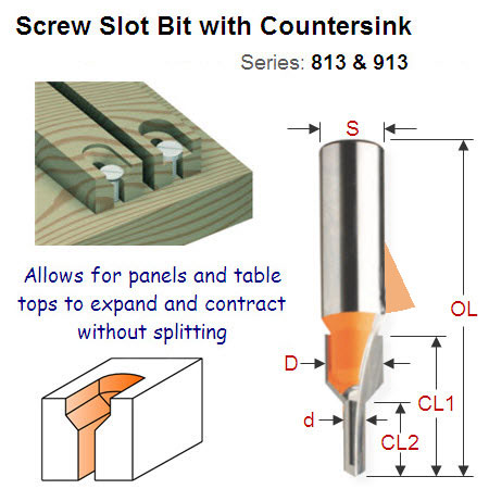 Premium Quality Screw Slot Bit 813.701.11