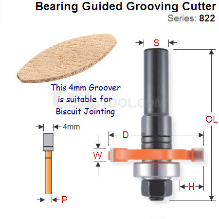 Premium Quality Grooving (Slot) Cutter Bit 822.340.11B