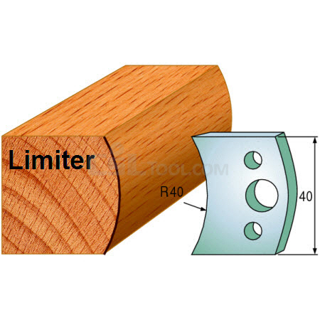 Pair of Universal Profile Limiters 40 x 4mm 691.008