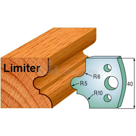 Pair of Universal Profile Limiters 40 x 4mm 691.012