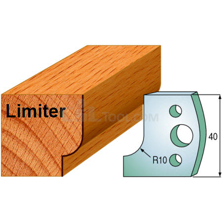 Pair of Universal Profile Limiters 40 x 4mm 691.013