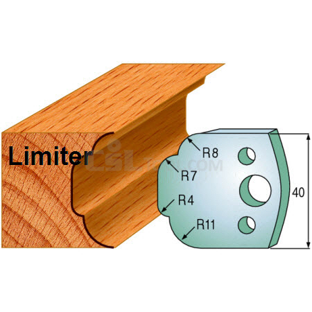 Pair of Universal Profile Limiters 40 x 4mm 691.023