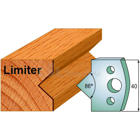 Pair of Universal Profile Limiters 40 x 4mm 691.035