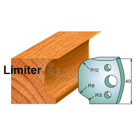 Pair of Universal Profile Limiters 40 x 4mm 691.048