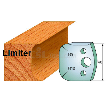 Pair of Universal Profile Limiters 40 x 4mm 691.050