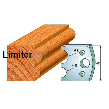 Pair of Universal Profile Limiters 40 x 4mm 691.051