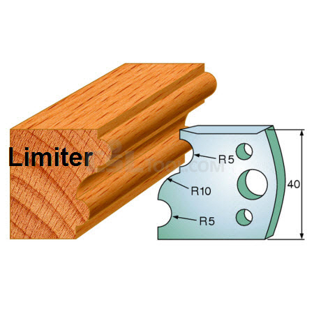Pair of Universal Profile Limiters 40 x 4mm 691.052
