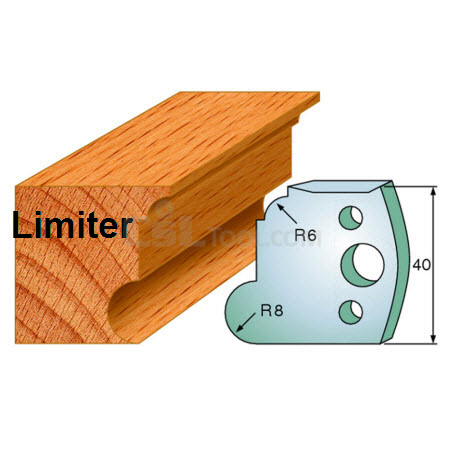 Pair of Universal Profile Limiters 40 x 4mm 691.054