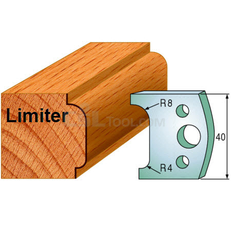 Pair of Universal Profile Limiters 40 x 4mm 691.070