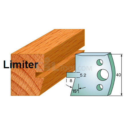 Pair of Universal Profile Limiters 40 x 4mm 691.086