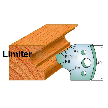 Pair of Universal Profile Limiters 40 x 4mm 691.089