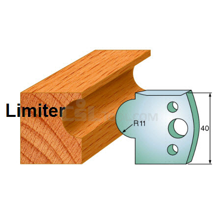 Pair of Universal Profile Limiters 40 x 4mm 691.093
