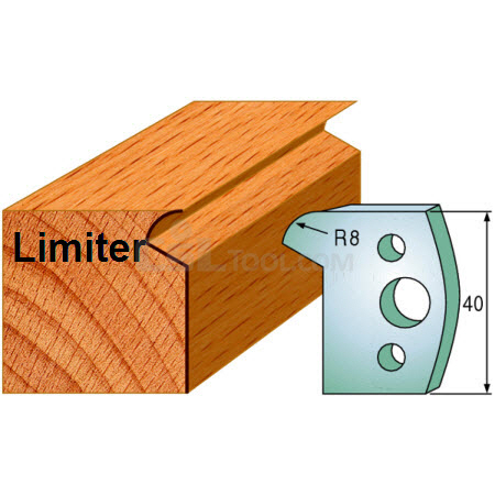 Pair of Universal Profile Limiters 40 x 4mm 691.116