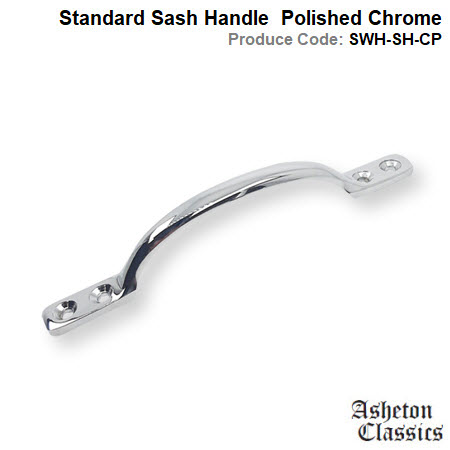 Standard Sash Handle Polished Chrome