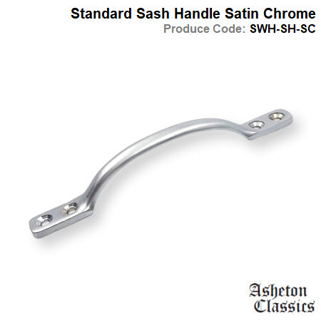 Standard Sash Handle Satin Chrome