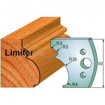 Pair of Universal Profile Limiters 50 x 4mm 691.501