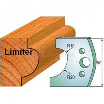 Pair of Universal Profile Limiters 50 x 4mm 691.504