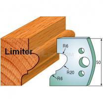 Pair of Universal Profile Limiters 50 x 4mm 691.505