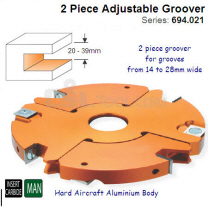 2 Piece 14mm to 28mm Adjustable Grooving Set 694.021.31