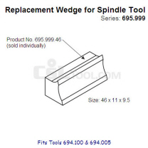46mm Wedge for Spindle Tool 695.999.46