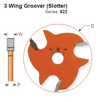 2mm Pemium Quality Carbide Tipped Groover (Slotter) 822.320.11