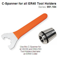 C-Spanner for ER40 Toolholders 991.184.00