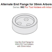 Steel Flange for Arbors 992.560.35F