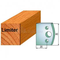 Pair of Universal Profile Limiters 40 x 4mm 691.000