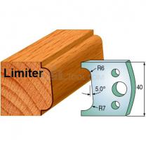 Pair of Universal Profile Limiters 40 x 4mm 691.002
