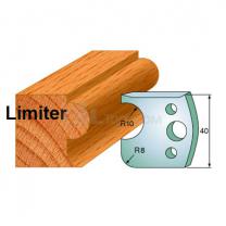 Pair of Universal Profile Limiters 40 x 4mm 691.004