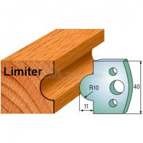 Pair of Universal Profile Limiters 40 x 4mm 691.014